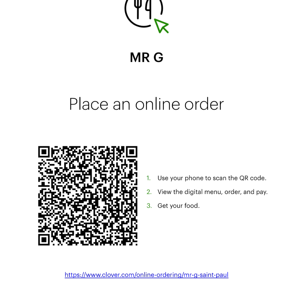 MR G DALE STREET | restaurant | 589 Dale St N, St Paul, MN 55103, USA | 6513594443 OR +1 651-359-4443