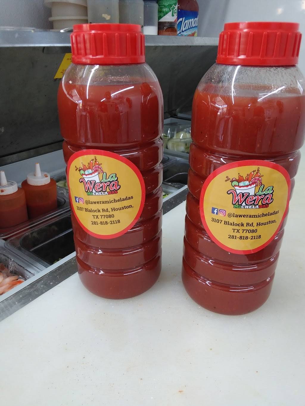 La Wera Micheladas | restaurant | 3107 Blalock Rd, Houston, TX 77080, USA | 2818182118 OR +1 281-818-2118