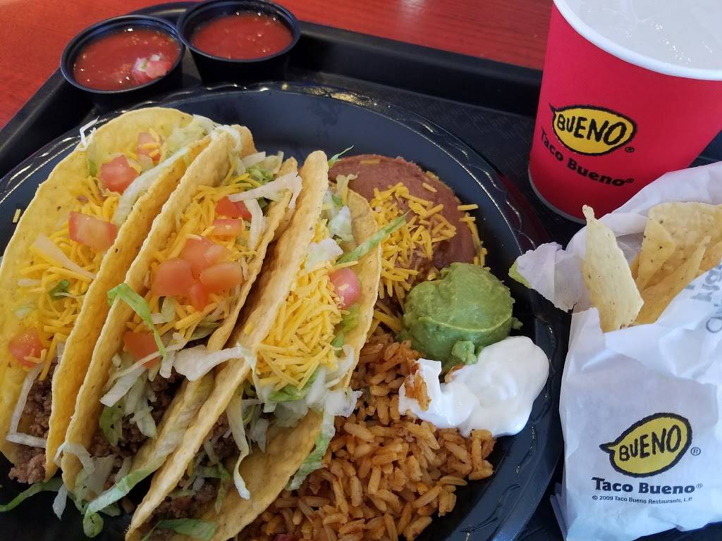 Taco Bueno | restaurant | 2546 I-20, Grand Prairie, TX 75052, USA | 9726604054 OR +1 972-660-4054