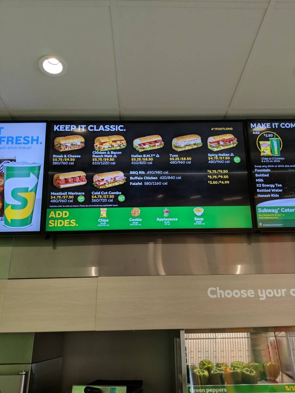 Subway | restaurant | 6313 18th Ave, Brooklyn, NY 11204, USA | 7182321294 OR +1 718-232-1294