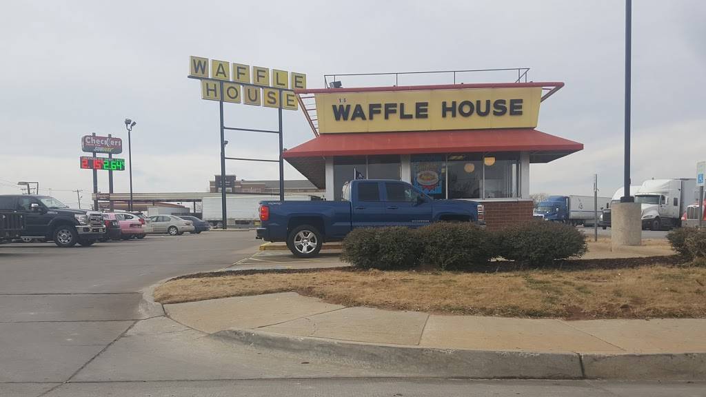Waffle House | meal takeaway | 105 S Martin Luther King Ave, Oklahoma City, OK 73117, USA | 4052363262 OR +1 405-236-3262