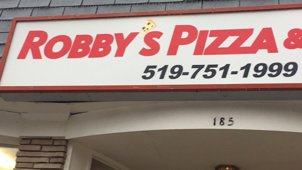 Robbys Pizza and Wings | restaurant | 185 Erie Ave, Brantford, ON N3S 2G8, Canada | 5197511999 OR +1 519-751-1999