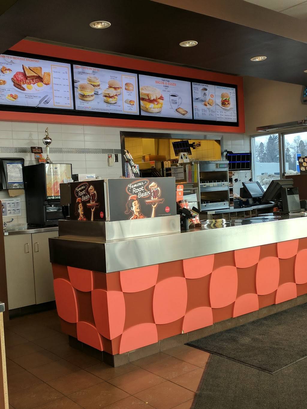 A&W Canada | restaurant | 450 County Rd 17, Hawkesbury, ON K6A 2R2, Canada | 6136361010 OR +1 613-636-1010