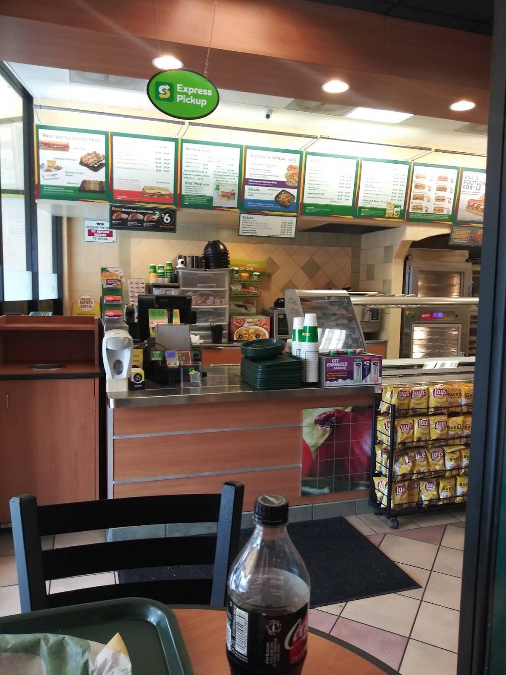 Subway Restaurants | restaurant | 13535 Ventura Blvd, Sherman Oaks, CA 91423, USA | 8188551107 OR +1 818-855-1107