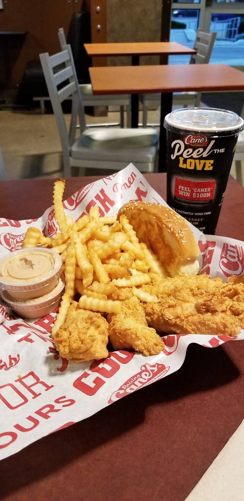 Raising Canes Chicken Fingers | meal takeaway | 2960 W Camp Wisdom Rd, Grand Prairie, TX 75052, USA | 9725227744 OR +1 972-522-7744