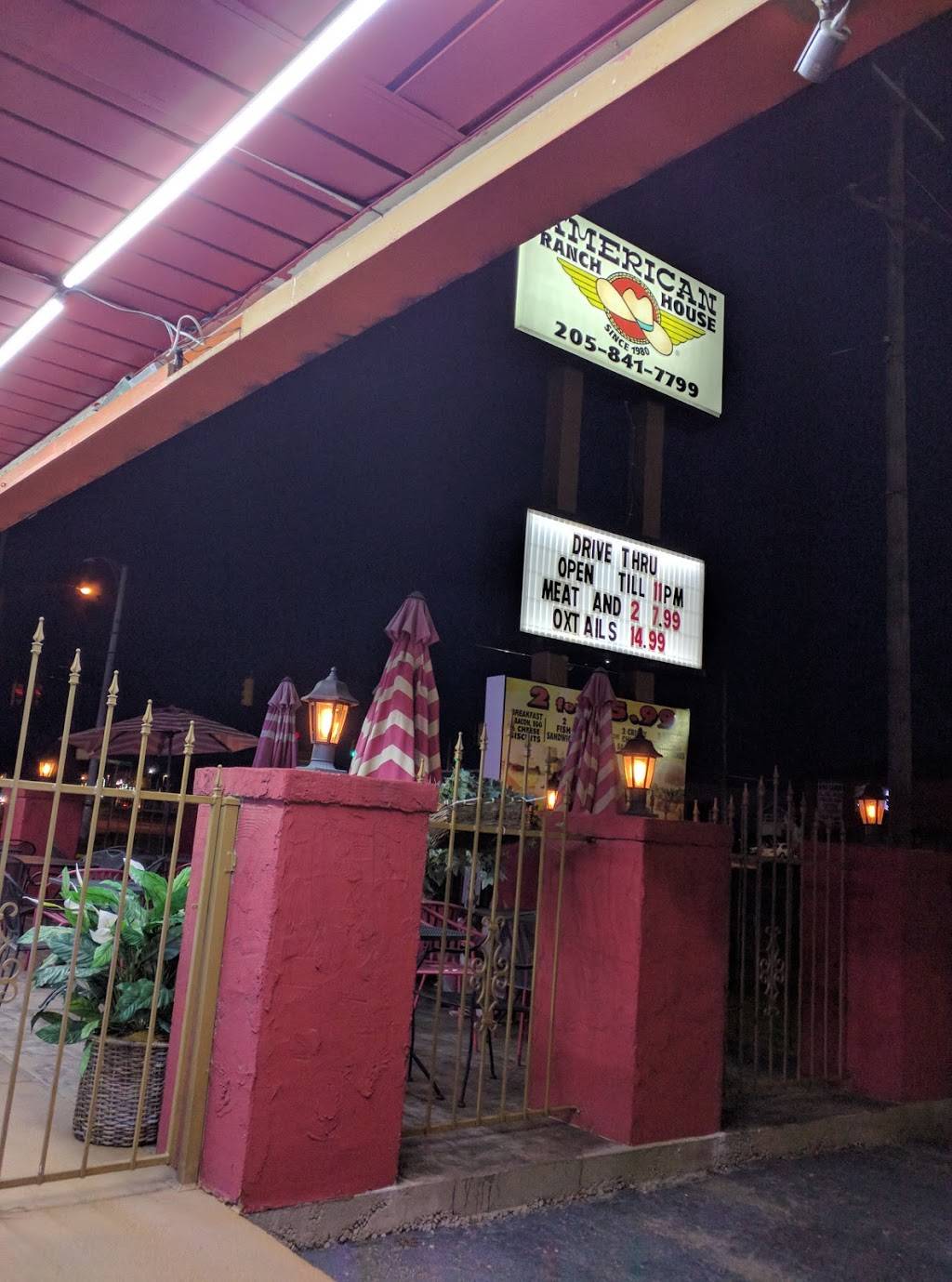 American Ranch House | restaurant | 1600 Pinson Valley Pkwy, Birmingham, AL 35217, USA | 2058417799 OR +1 205-841-7799