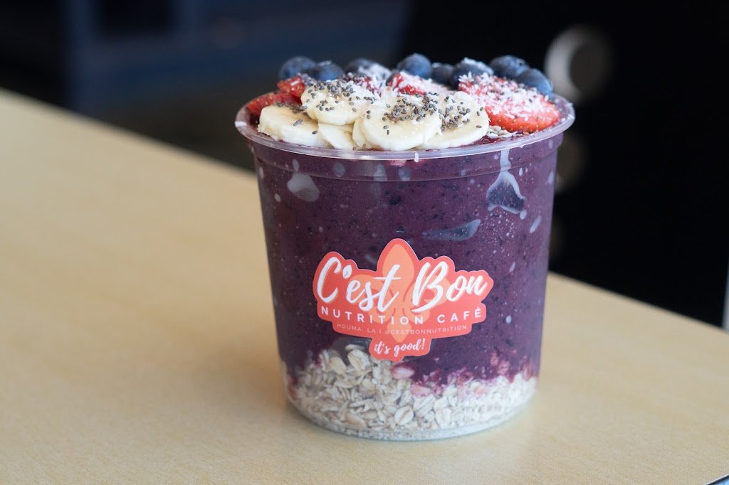 Cest Bon Smoothies + Bowls | restaurant | 443 Corporate Dr, Houma, LA 70360, USA | 9858794500 OR +1 985-879-4500