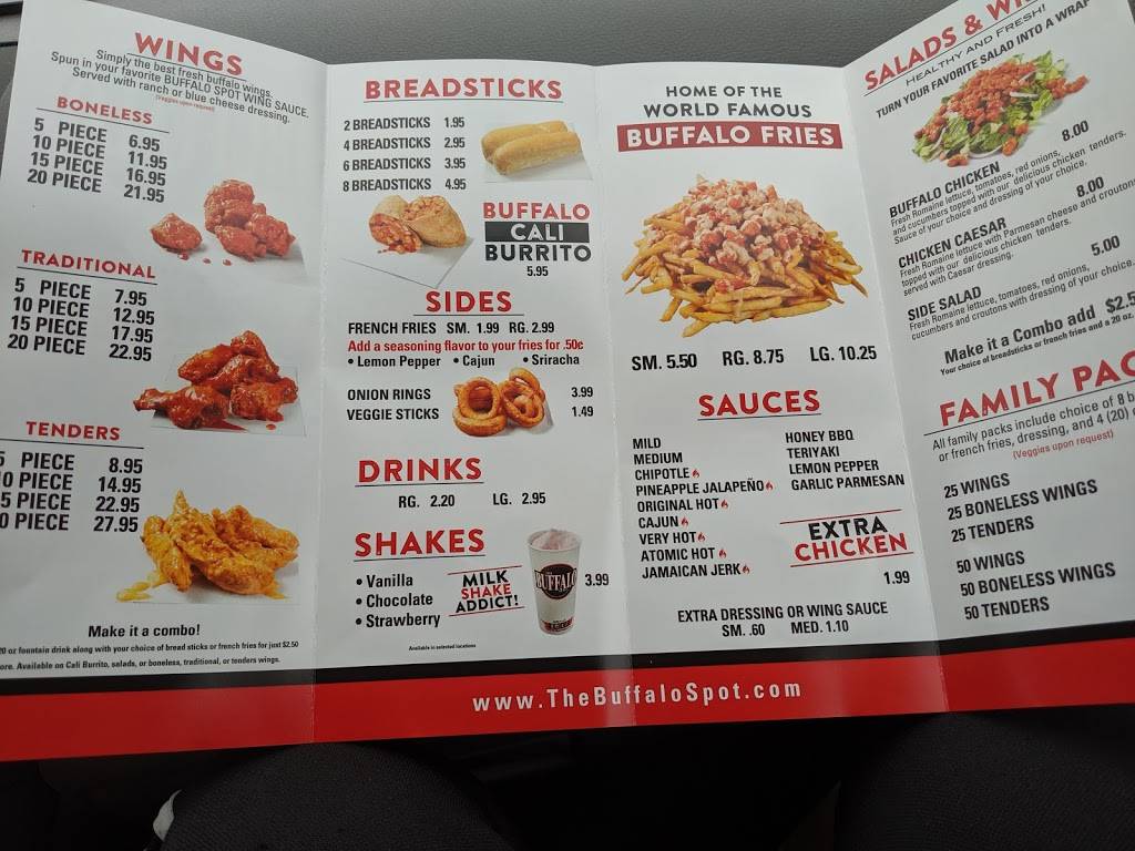 The Buffalo Spot | restaurant | 4511 Campus Dr, Irvine, CA 92612, USA | 9493333889 OR +1 949-333-3889