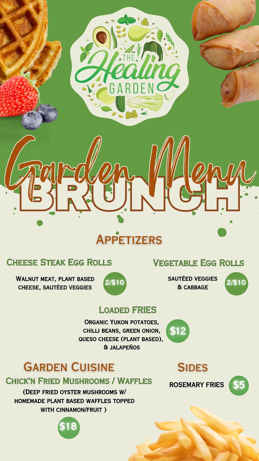 The Healing Garden | restaurant | 311 Gallatin Ave, Nashville, TN 37206, USA | 6156497772 OR +1 615-649-7772