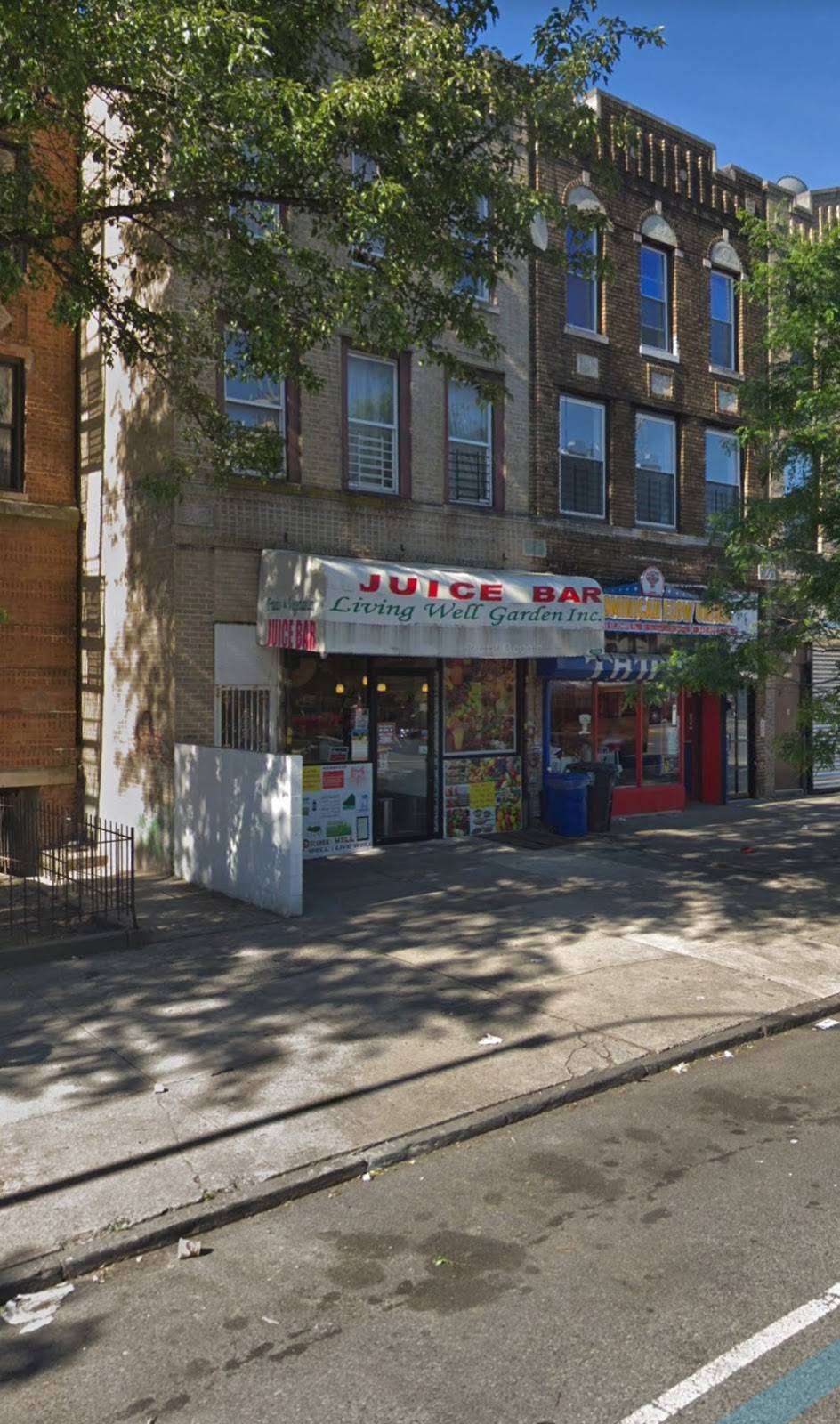 Living Well Garden Juice Bar | restaurant | 1534 St Johns Pl, Brooklyn, NY 11213, USA | 7184840860 OR +1 718-484-0860