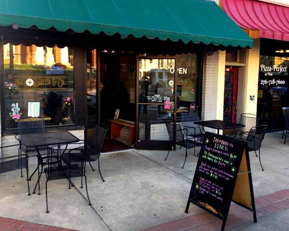 508 N Brews & Co. | restaurant | 508 N Main St, Hillsville, VA 24343, USA | 2762663553 OR +1 276-266-3553