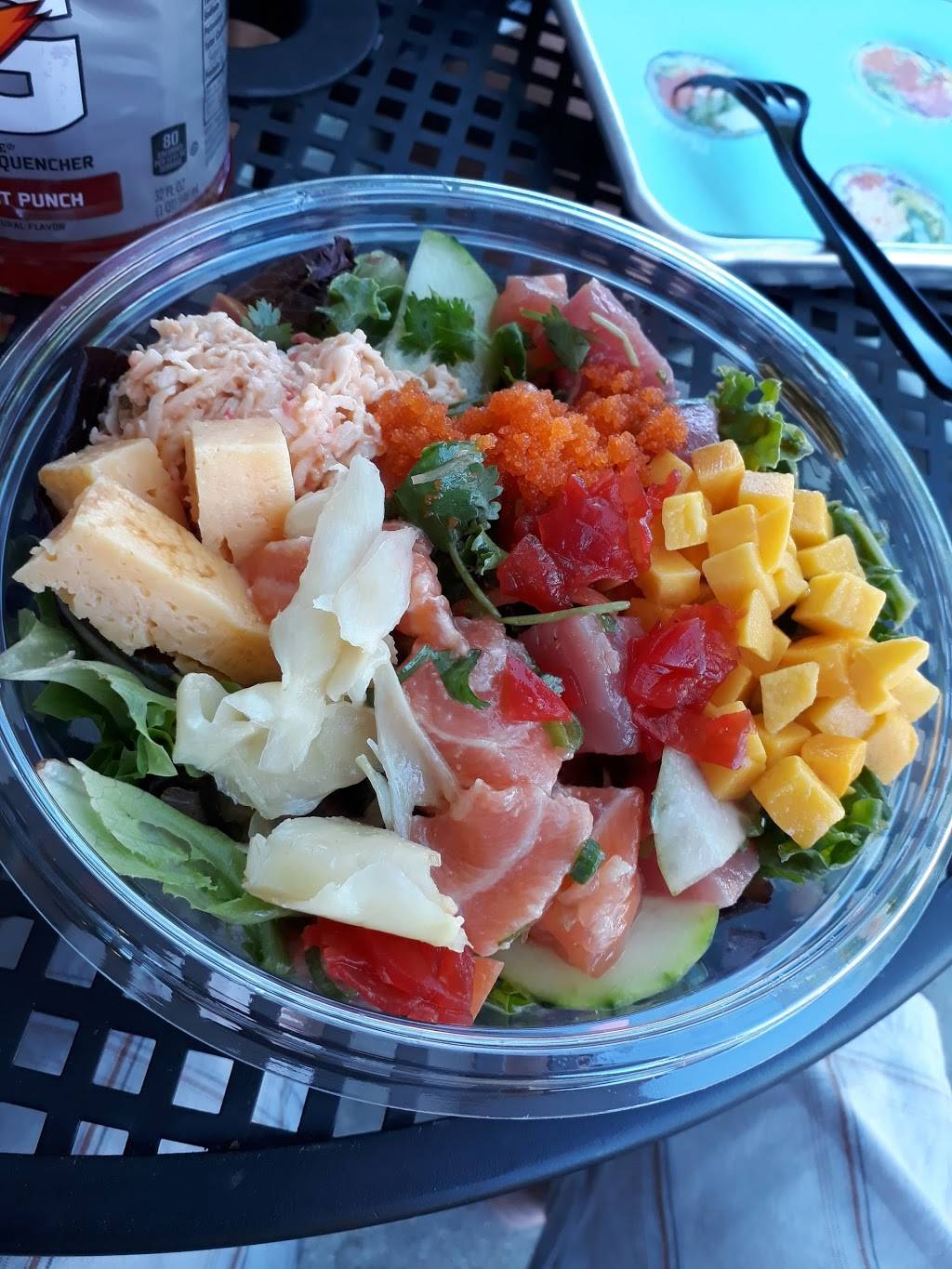 Rollrritto + Poke Bar | restaurant | 18581 Beach Blvd, Huntington Beach, CA 92648, USA | 6578454911 OR +1 657-845-4911