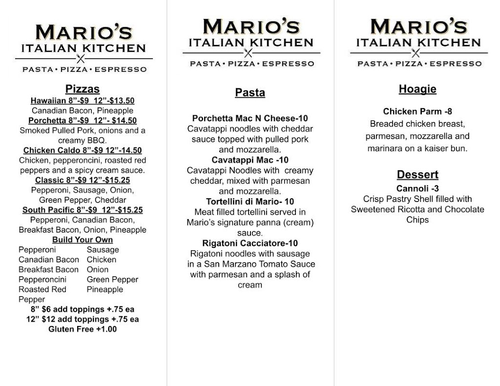 Marios Italian Kitchen Food Truck | restaurant | 343 Wagon Wheel Ln, Chaska, MN 55318, USA | 9522703775 OR +1 952-270-3775
