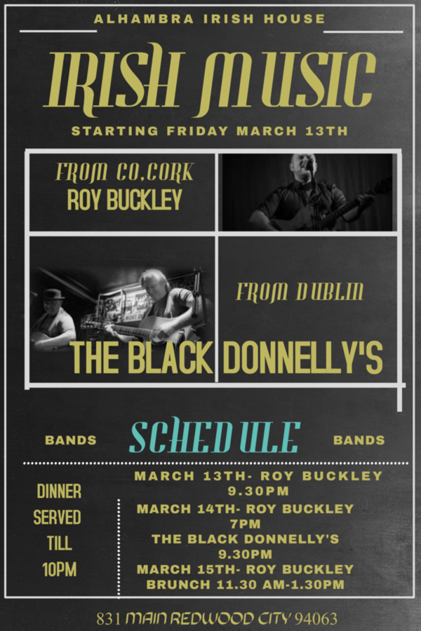 Alhambra Irish House | restaurant | 831 Main St, Redwood City, CA 94063, USA | 6503664366 OR +1 650-366-4366