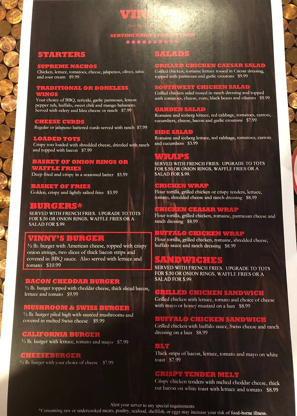 Big Vs Sports Bar & Grill | restaurant | 1847 Co Rd T, New Richmond, WI 54017, USA | 7159544002 OR +1 715-954-4002