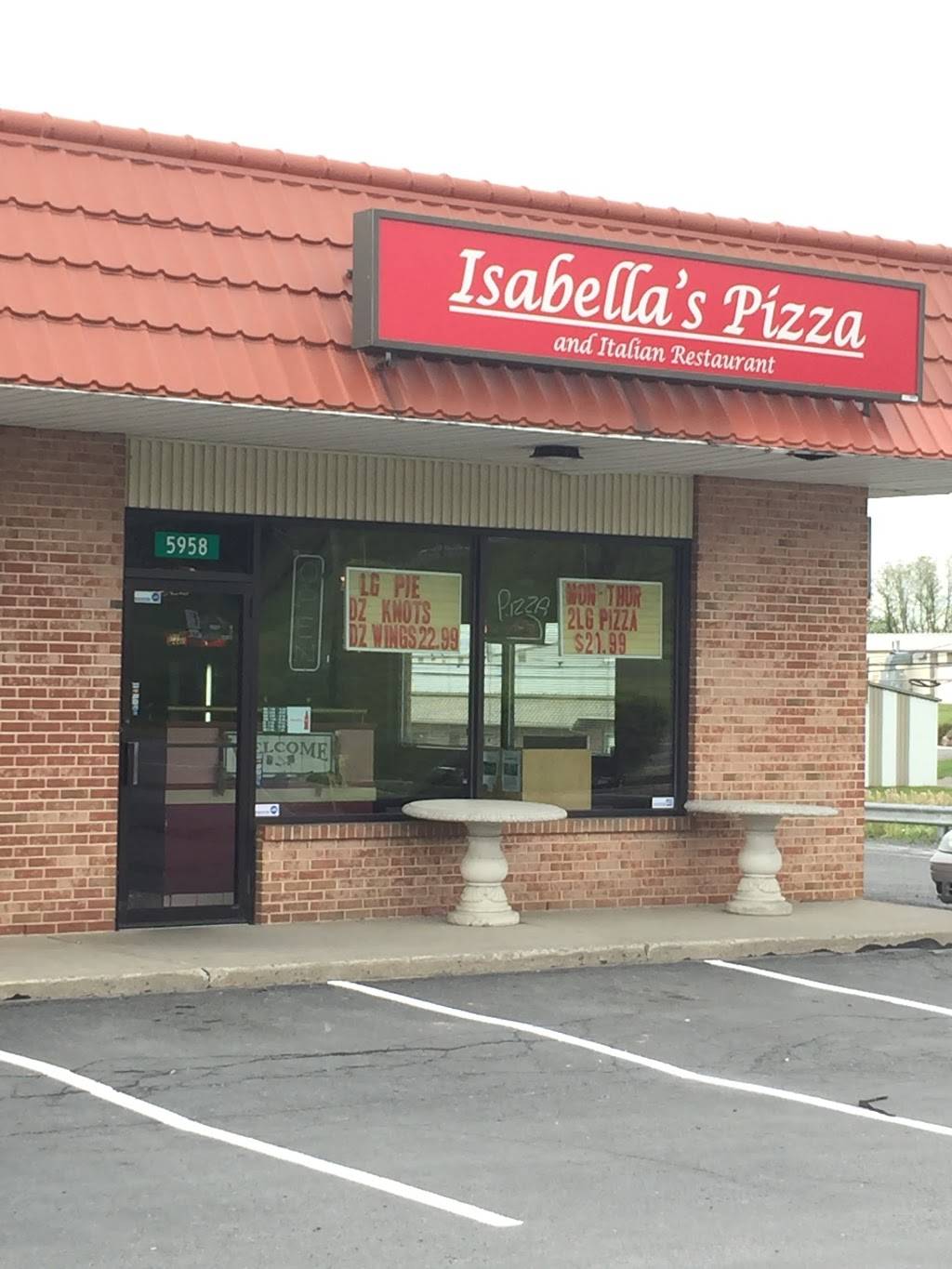 Isabellas Pizza | restaurant | 5958 Nor Bath Blvd, Bath, PA 18014, USA | 6108379959 OR +1 610-837-9959