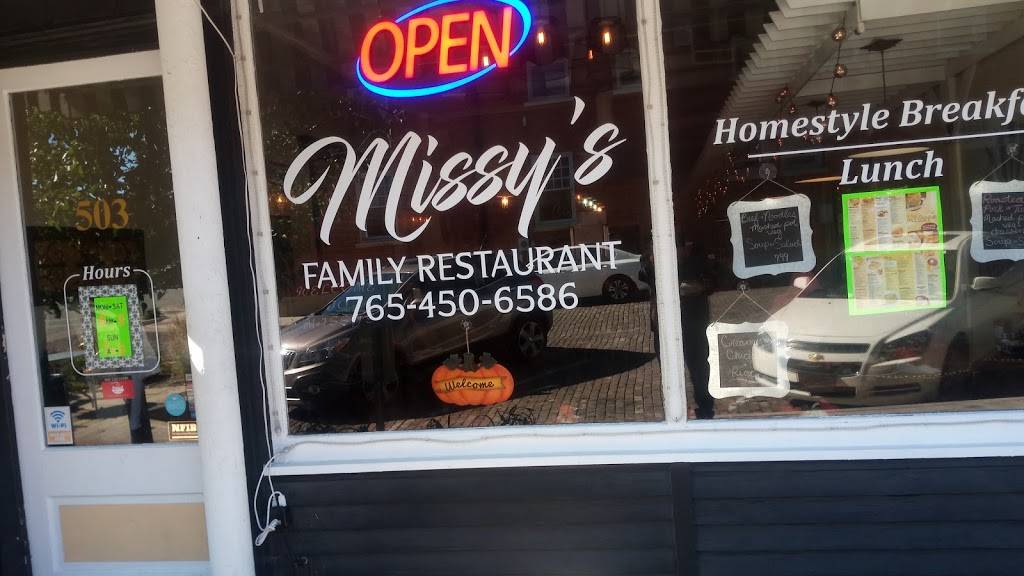 Missys Family Restaurant | restaurant | 503 N Buckeye St, Kokomo, IN 46901, USA | 7654506586 OR +1 765-450-6586