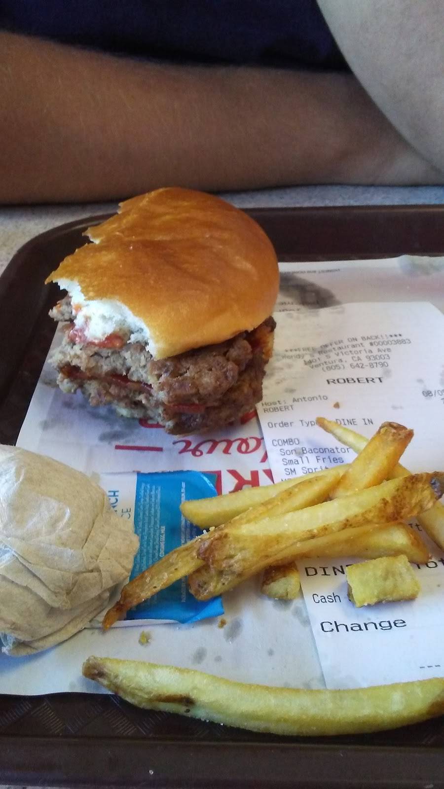 Wendys | restaurant | 1401 Victoria, Ventura, CA 93003, USA | 8056428790 OR +1 805-642-8790