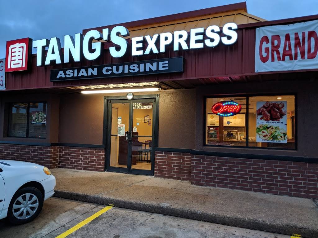 Tangs Express Restaurant | restaurant | 6409 Telephone Rd, Houston, TX 77061, USA | 8329918806 OR +1 832-991-8806