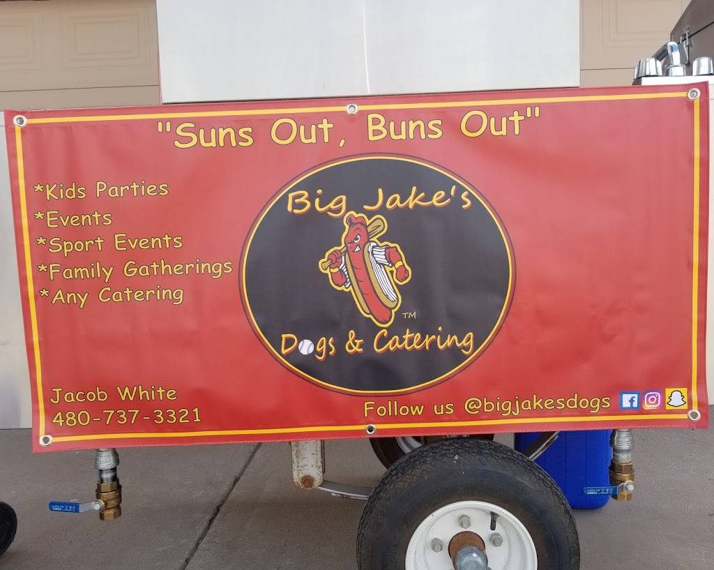 Big Jakes Dogs | meal takeaway | Ray Rd &, N Alma School Rd, Chandler, AZ 85225, USA | 4807373321 OR +1 480-737-3321