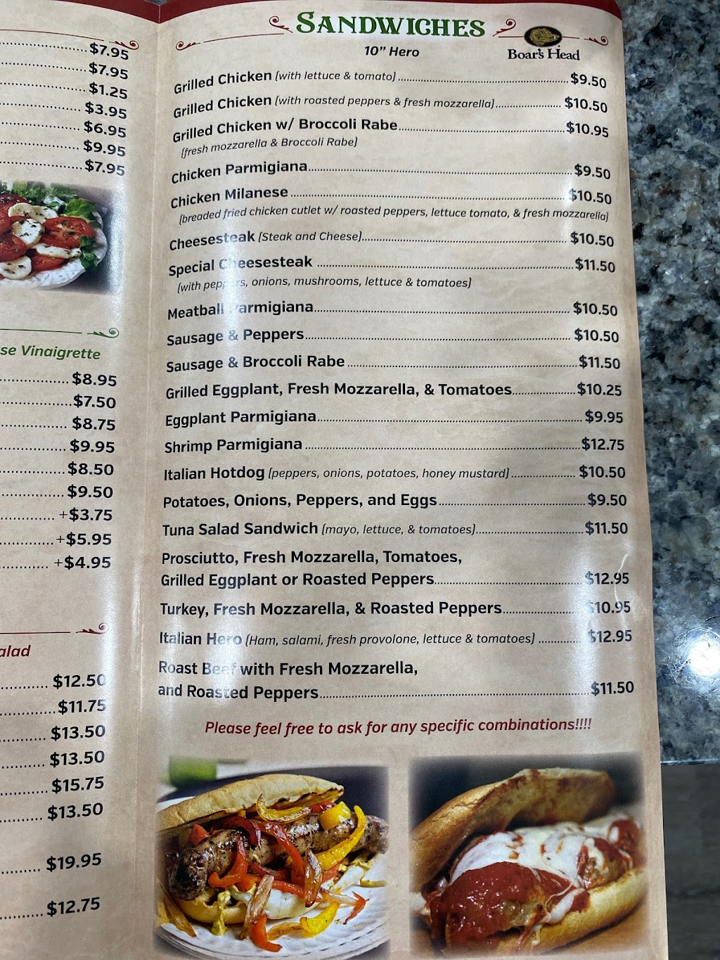 La Famiglia Prima | restaurant | 943 NJ-34, Colts Neck, NJ 07722, USA | 7329435315 OR +1 732-943-5315