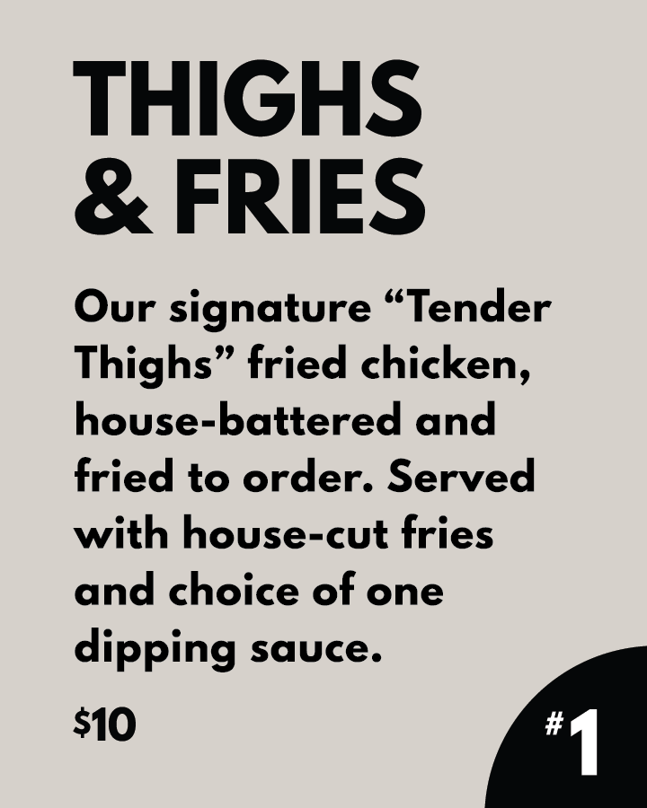 Tender Thighs | restaurant | 5500 S Congress Ave, Austin, TX 78745, USA | 7373330275 OR +1 737-333-0275