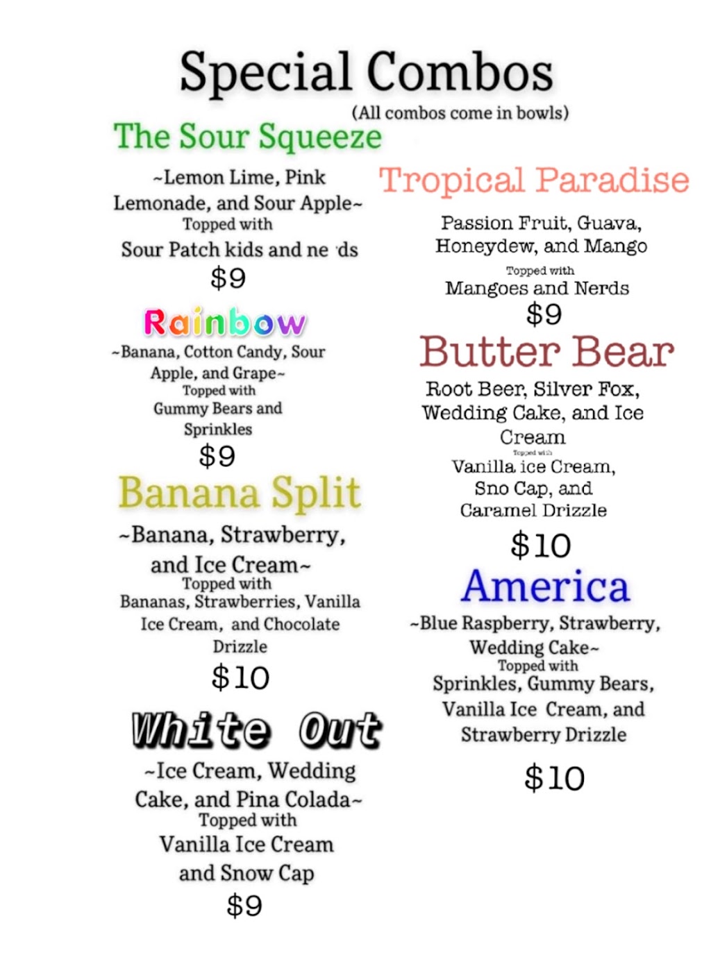 Hawaiian Shave Ice FWB | restaurant | 701 Beal Pkwy NW, Fort Walton Beach, FL 32547, USA | 8503761338 OR +1 850-376-1338