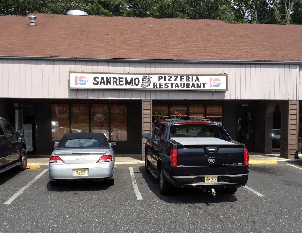 Sanremo Pizzeria & Ristorante | restaurant | 71 Lakeview Dr S, Gibbsboro, NJ 08026, USA | 8567835570 OR +1 856-783-5570
