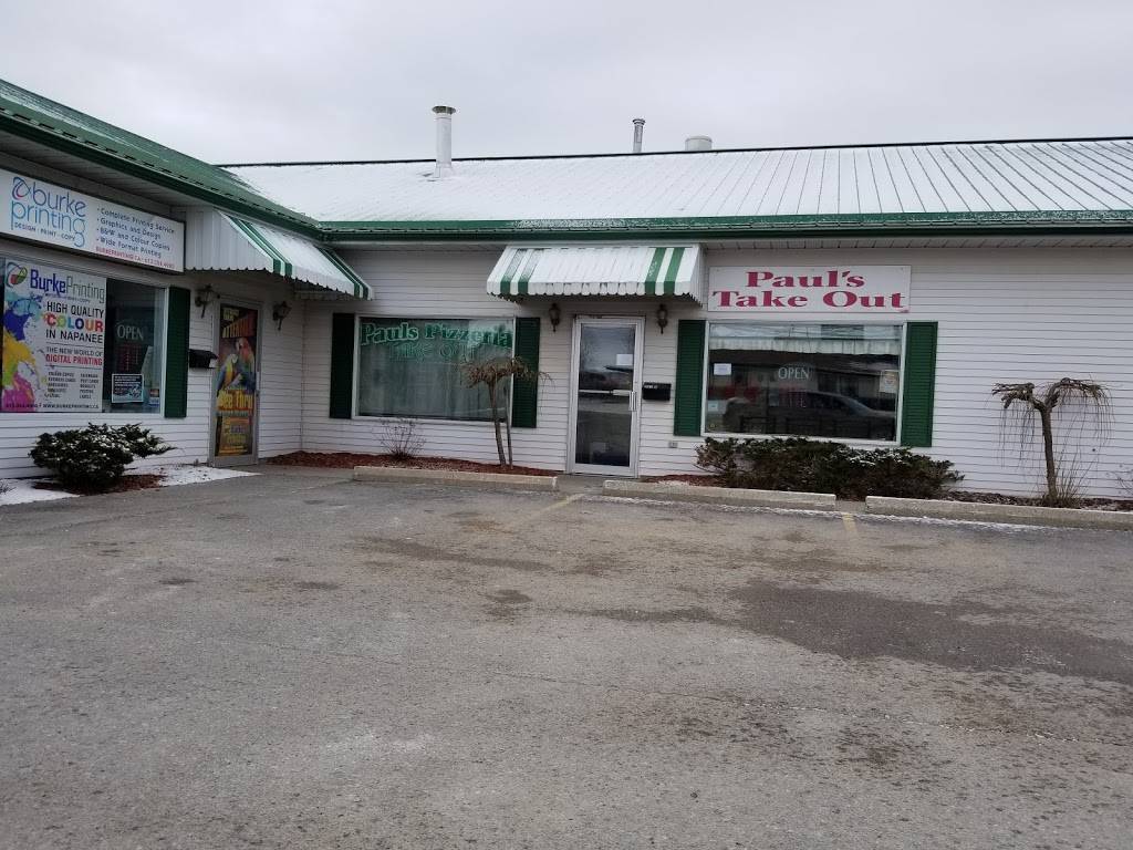 Pauls Pizzeria | meal takeaway | 457 Advance Ave, Napanee, ON K7R 3Z5, Canada | 6133544754 OR +1 613-354-4754