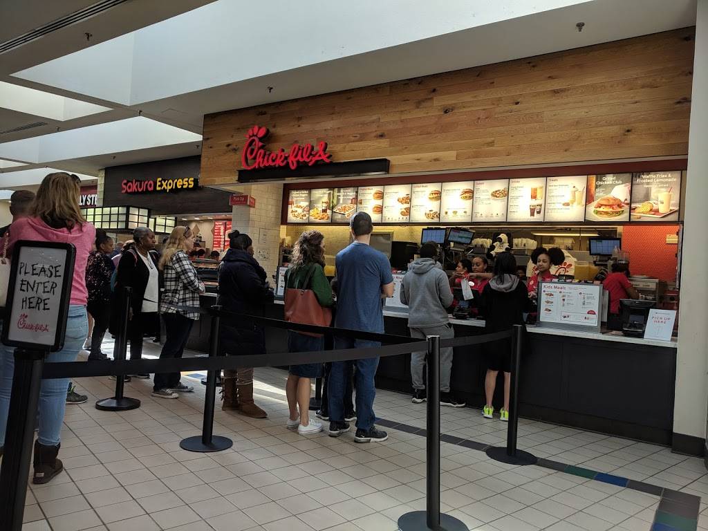 Chick-fil-A | restaurant | 348 Four Seasons Town Ctr, Greensboro, NC 27407, USA | 3362943211 OR +1 336-294-3211