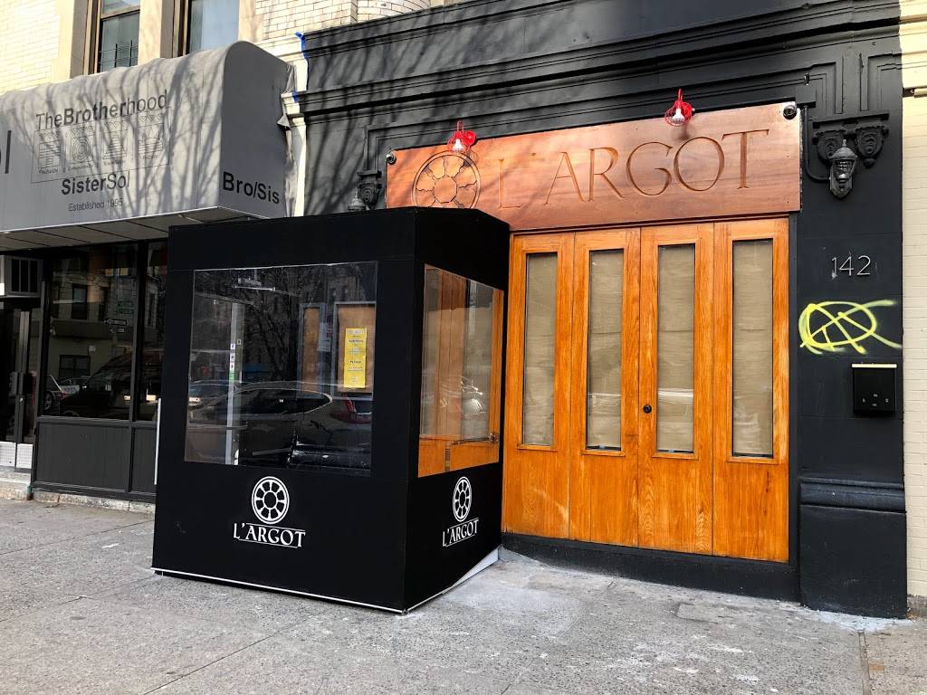 L ARGOT | restaurant | 142 Hamilton Pl, New York, NY 10031, USA | 6468580312 OR +1 646-858-0312