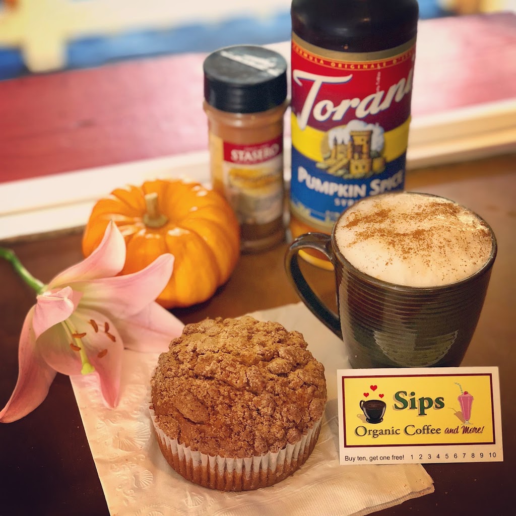 Sips: Organic Coffee & More | bakery | 6771 CA-254, Miranda, CA 95553, USA | 7076018901 OR +1 707-601-8901