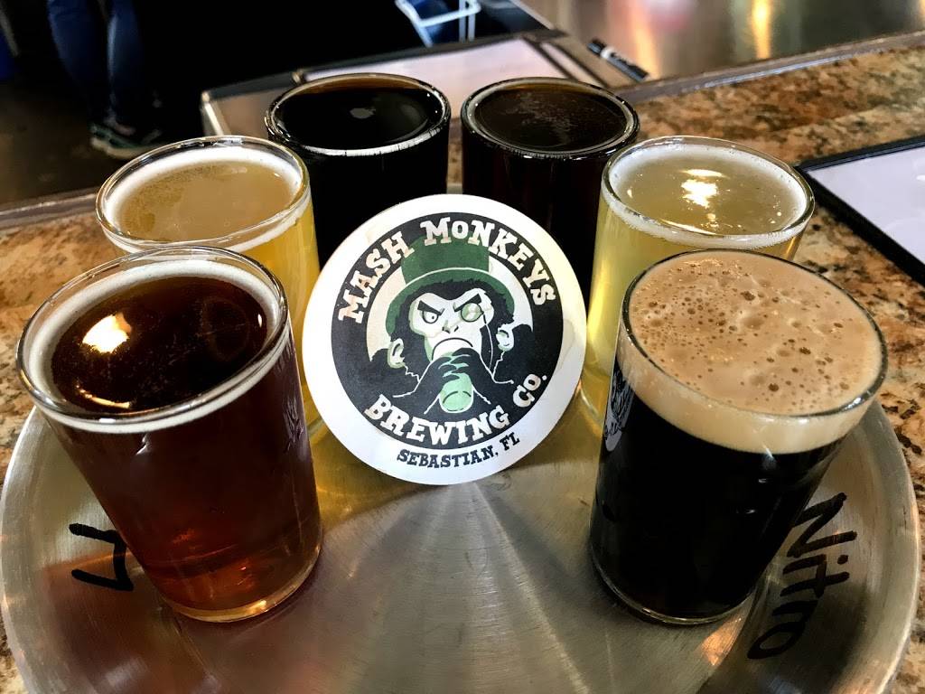 Mash Monkeys Brewing Company | restaurant | 920 US-1, Sebastian, FL 32958, USA | 7725716283 OR +1 772-571-6283