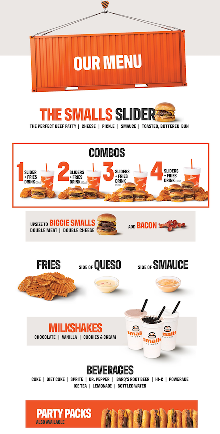 Smalls Sliders | restaurant | 406 Thomas Rd, West Monroe, LA 71292, USA | 3183380540 OR +1 318-338-0540