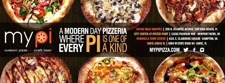 MyPi Custom Pizza & Craft Beer | restaurant | 9200 W State Rd 84 Unit B, Davie, FL 33324, USA | 9549470600 OR +1 954-947-0600