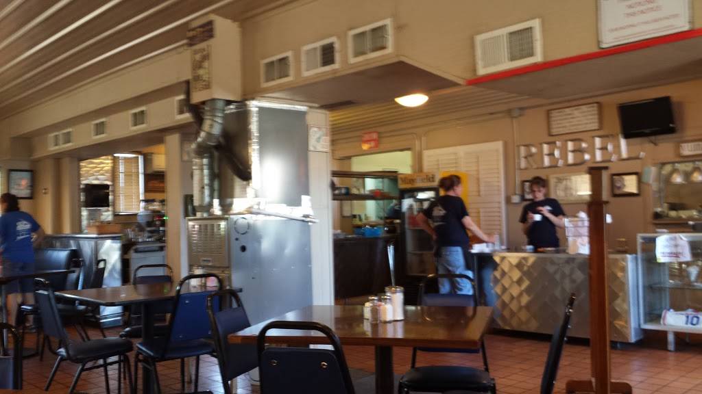 Rebel Drive-In Restaurant | restaurant | 1010 Lee Hwy, Cleveland, TN 37311, USA | 4237907796 OR +1 423-790-7796