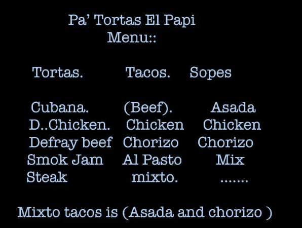 Pa Tortas El Papi | restaurant | Wilson Blvd &, N Pierce St, Arlington, VA 22209, USA | 5712638970 OR +1 571-263-8970