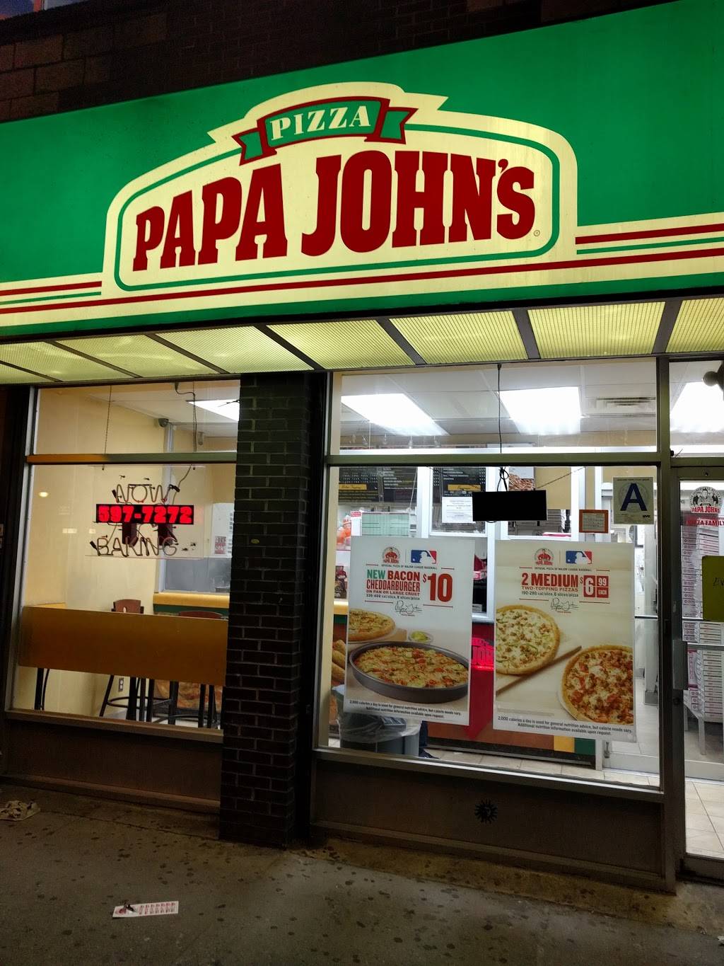 Papa Johns Pizza | restaurant | 2241 Westchester Ave, Bronx, NY 10462, USA | 7185977272 OR +1 718-597-7272