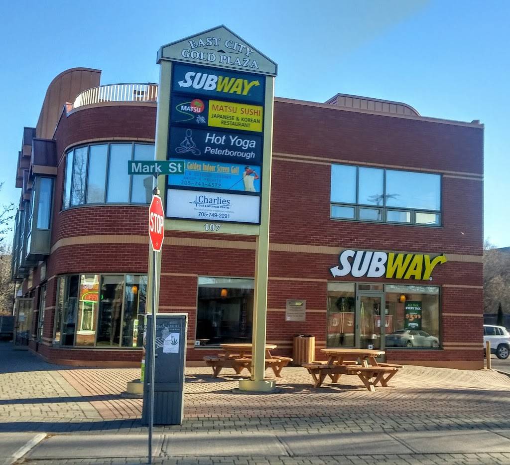 Subway | restaurant | 107 Hunter St E Unit 101, Peterborough, ON K9H 1G7, Canada | 7057420011 OR +1 705-742-0011