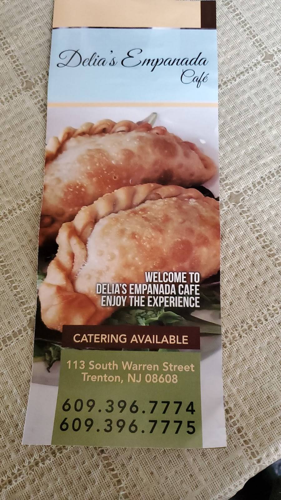 Delia’s Empanada Cafe | restaurant | 113 S Warren St, Trenton, NJ 08608, USA | 6093967775 OR +1 609-396-7775