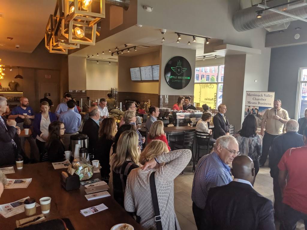 Battle Grounds Coffee Company | bakery | 290 Merrimack St, Lawrence, MA 01843, USA | 9786555465 OR +1 978-655-5465