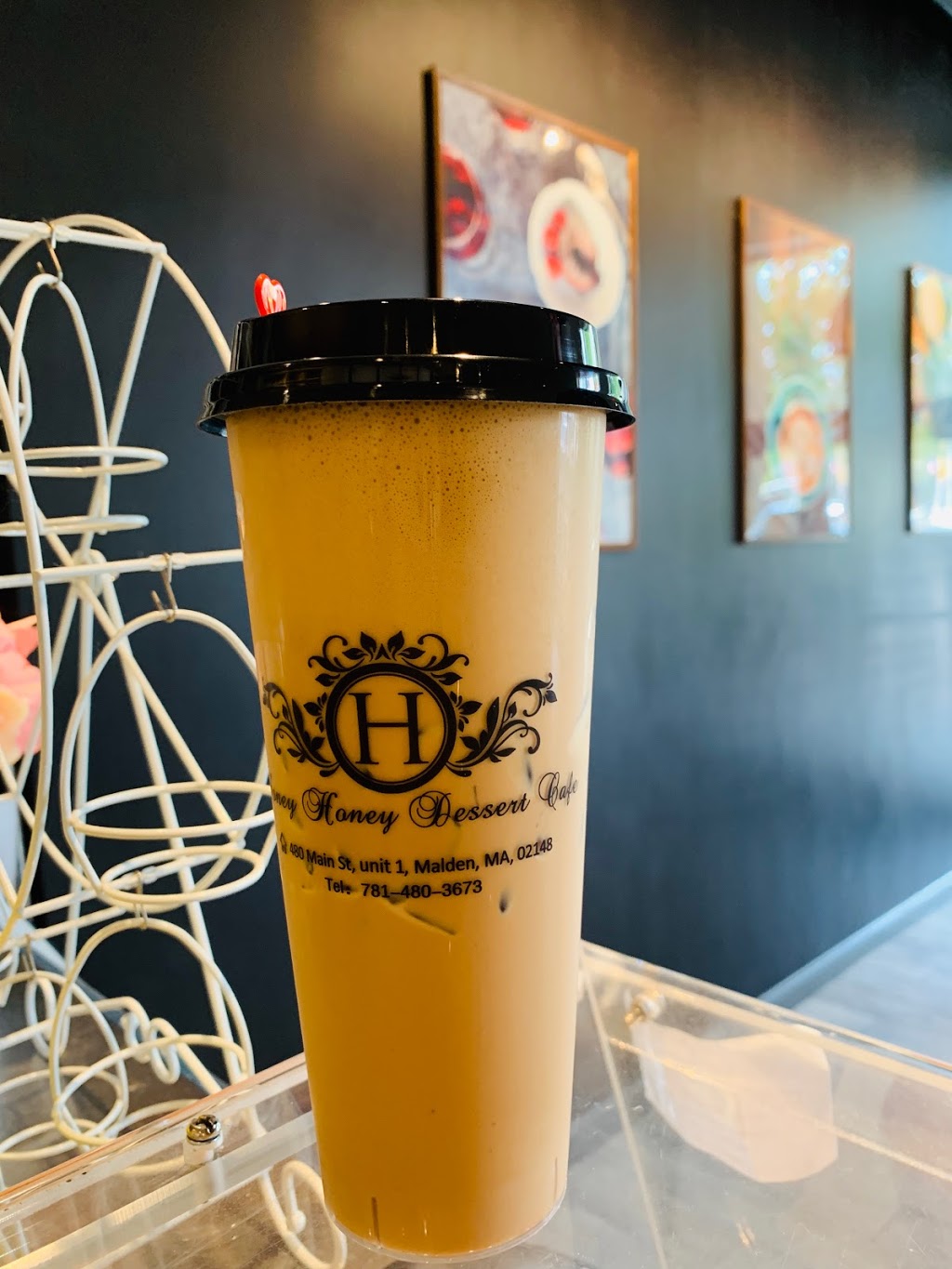 HoneyHoney Dessert Cafe | meal takeaway | 480 Main St #1, Malden, MA 02148, USA | 7814803673 OR +1 781-480-3673