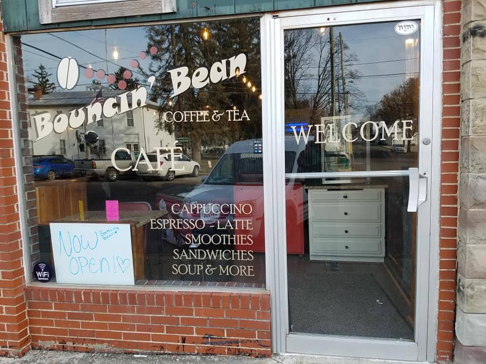 Bouncin’ Bean Coffee & Tea Cafe | cafe | 2 S Main St, Hartford, OH 43013, USA | 7408935034 OR +1 740-893-5034