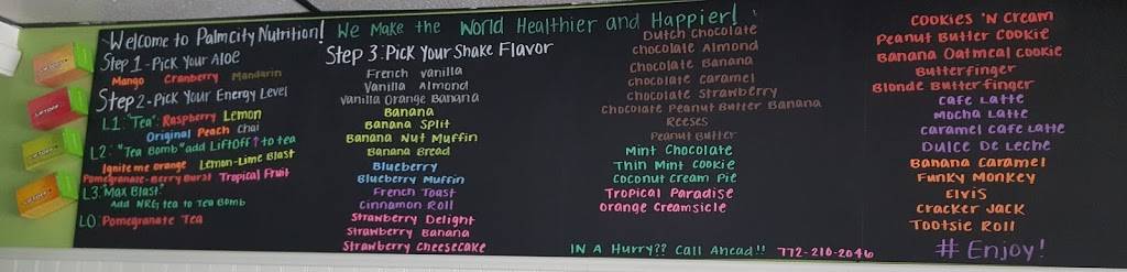 Palm City Nutrition | restaurant | 3221 SW Mapp Rd, Palm City, FL 34990, USA | 7722102046 OR +1 772-210-2046