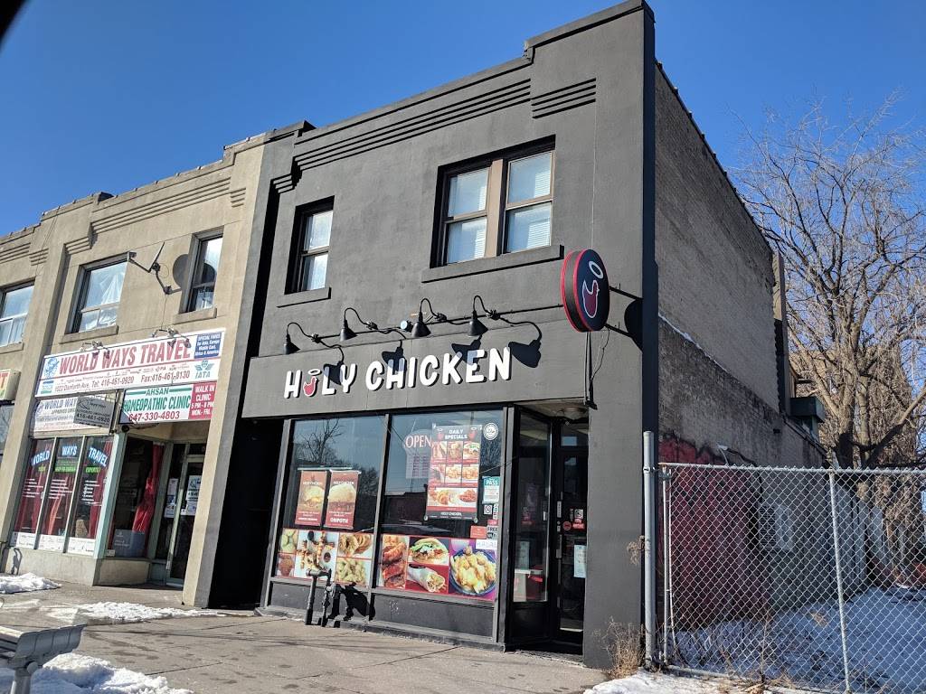 Holy Chicken | restaurant | 1028 Danforth Ave, Toronto, ON M4J 1M2, Canada | 4164694659 OR +1 416-469-4659