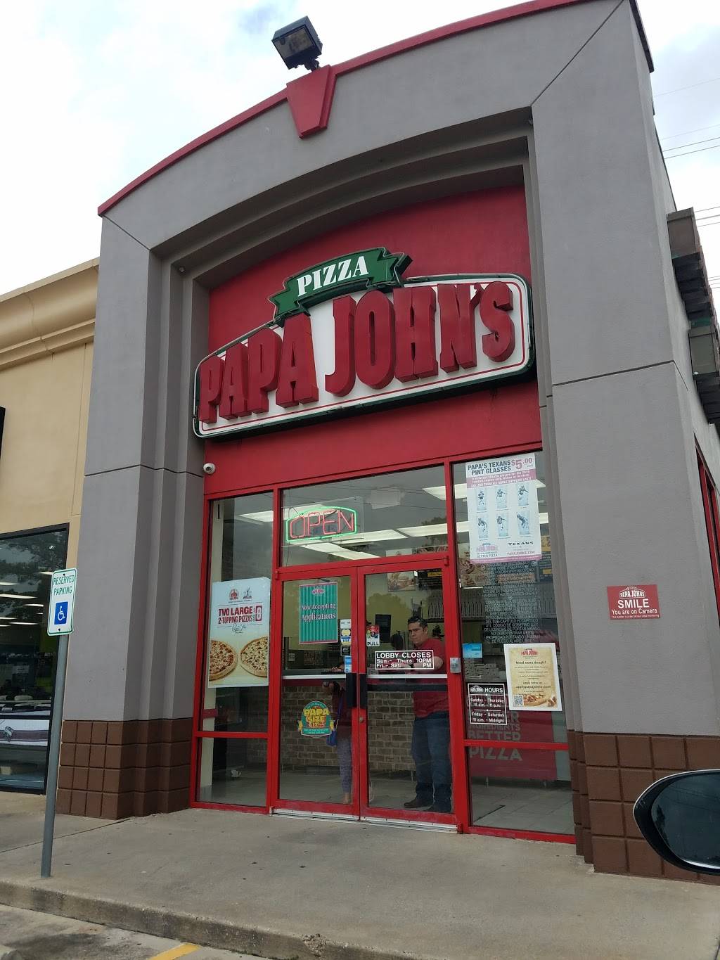 Papa Johns Pizza | restaurant | 25118 A, Grogans Mill Rd, The Woodlands, TX 77380, USA | 2813628222 OR +1 281-362-8222