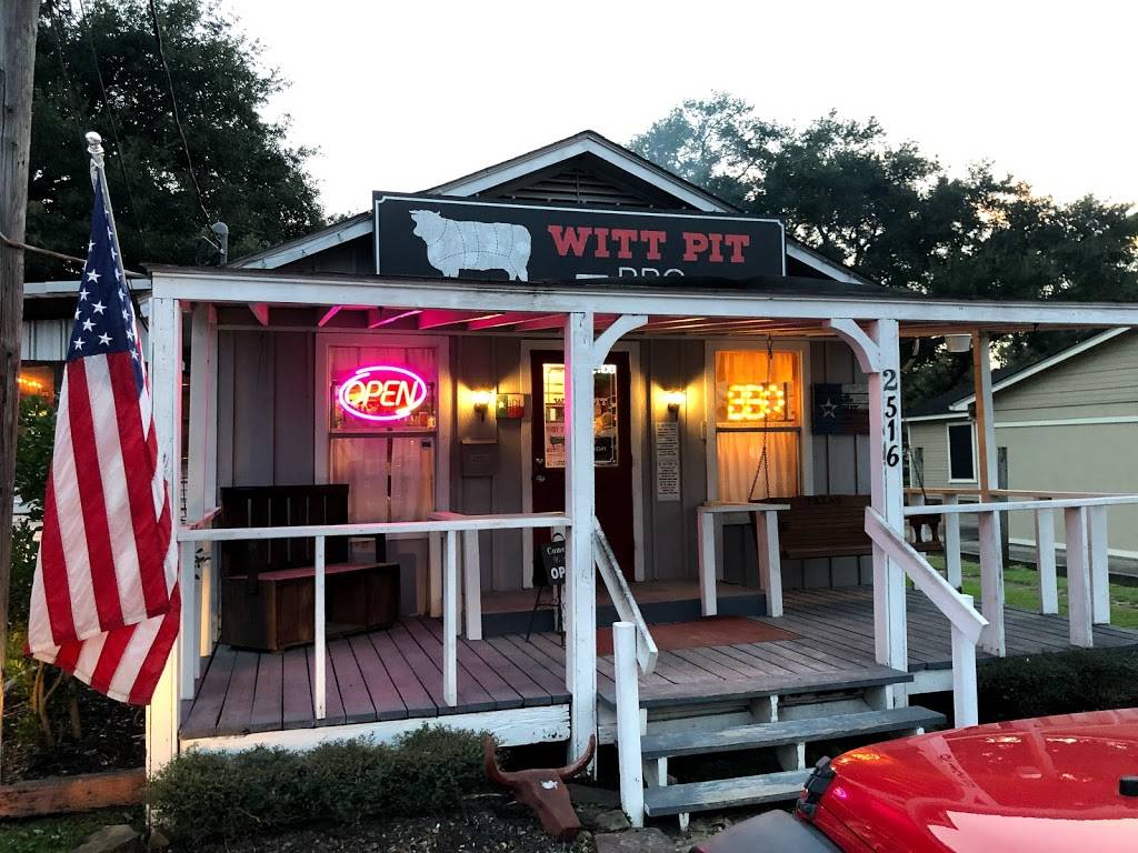 Witt Pit BBQ | restaurant | 2516 1st St, Rosenberg, TX 77471, USA | 8327595182 OR +1 832-759-5182