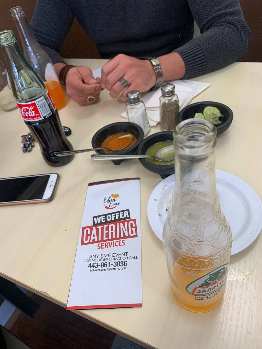 Eben-Ezer Mexican & Salvadorian Restaurant | restaurant | 2650 W Patapsco Ave, Baltimore, MD 21230, USA | 4439613036 OR +1 443-961-3036