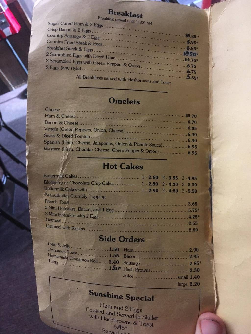 Sunshine Cafe | restaurant | 3 N Nickerson St, Nickerson, KS 67561, USA | 6204225153 OR +1 620-422-5153