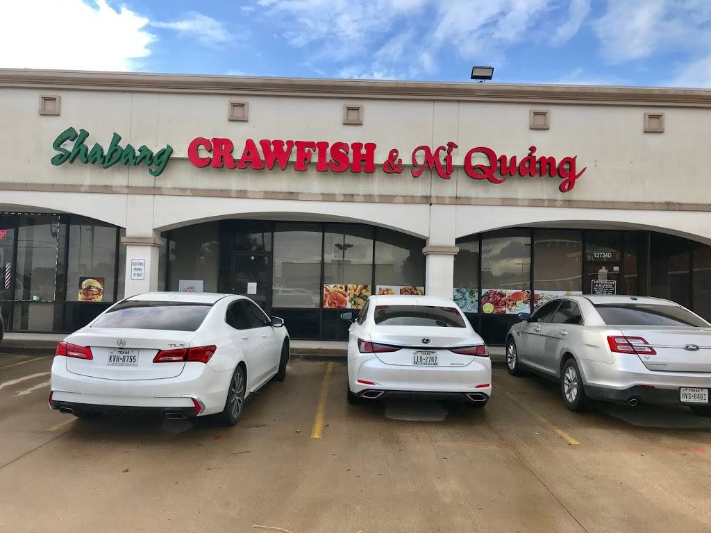 Shabang Crawfish & Mi Quang | restaurant | 13734 TX-249 #D, Houston, TX 77086, USA | 3465704063 OR +1 346-570-4063